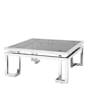 Журнальный стол (to4rooms) серый 100x45x100 см.
