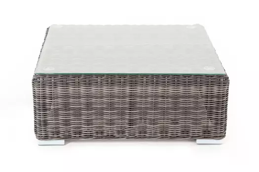 Журнальный столик лунго (outdoor) серый 73x33x73 см.