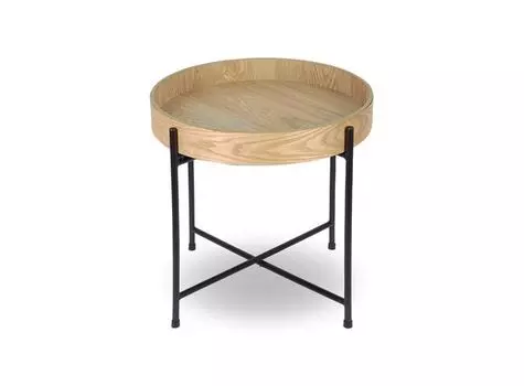 Журнальный столик (my interno) коричневый 45x44x45 см.