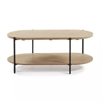 Журнальный столик palmia (la forma) бежевый 110x45x55 см.