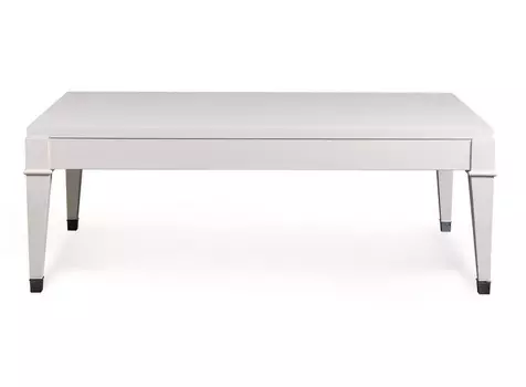 Журнальный столик salerno (fratelli barri) белый 120x43x80 см.