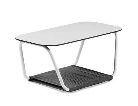 Журнальный стол глория (outdoor) бежевый 90x40x50 см.