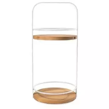 Журнальный стол из коллекции acan (my modern home) коричневый 30x64x30 см.