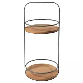 Журнальный стол из коллекции acan (my modern home) коричневый 30x64x30 см.