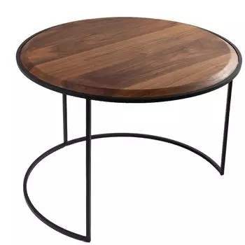 Журнальный стол из коллекции acan (my modern home) коричневый 62x44x62 см.