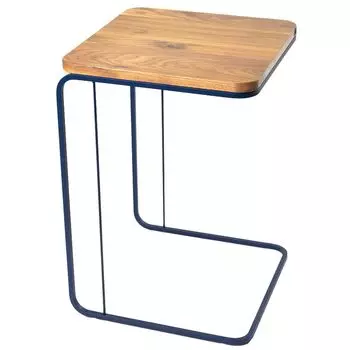 Журнальный стол из коллекции radius (my modern home) коричневый 38x53x38 см.