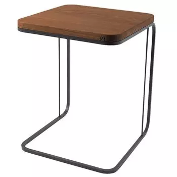 Журнальный стол из коллекции radius (my modern home) коричневый 38x53x38 см.