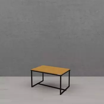 Журнальный стол лофт (kovka object) черный 800.0x450.0x500.0 см.