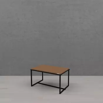Журнальный стол лофт (kovka object) черный 800.0x450.0x500.0 см.