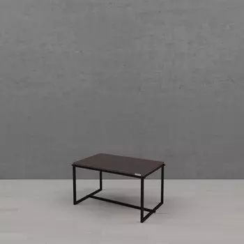 Журнальный стол лофт (kovka object) черный 800.0x450.0x500.0 см.