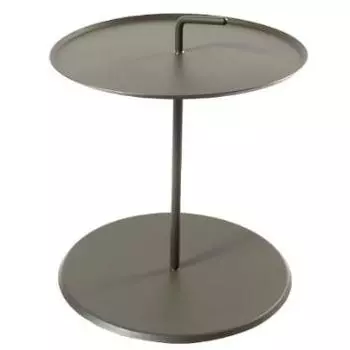 Журнальный стол приставной radius (my modern home) коричневый 40x49x40 см.