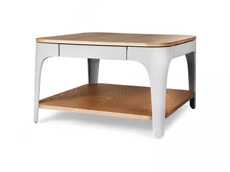 Журнальный стол stemson (desondo) коричневый 70x44x70 см.