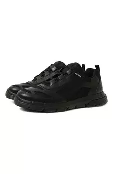 Комбинированные кроссовки Prada