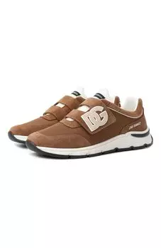 Комбинированные кроссовки DG Running Dolce & Gabbana
