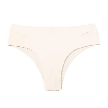 CINOON Sexy No trace Panties for Women Ice Silk Low Waist Underwear Comfort One Piece Lingerie Underpant Female Intimates S