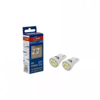 Светодиодные лампы Xenite T0811 12V(T10/W5W) (Ярк.55Lm)упаковка 2шт 1009418