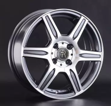Диск колесный Replay KI223 6xR15 4x100 ET48 ЦО54,1 серый глянцевый с полированной лицевой частью 042839-160146004