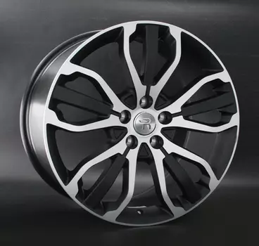 Диск колесный Replay LR45 9,5xR20 5x120 ET53 ЦО72,6 черный матовый с полированной лицевой частью 033532-280211012