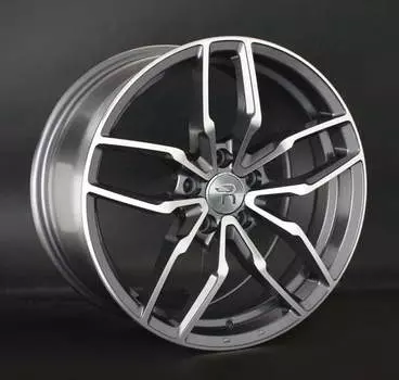 Диск колесный Replay LR56 8xR18 5x108 ET45 ЦО63,3 серый глянцевый с полированной лицевой частью 034352-160211014