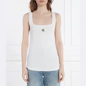 Облегающий топ Calvin Klein, белый