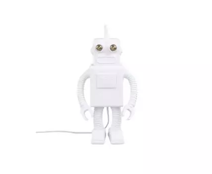 Настольная лампа Robot Lamp (Белый, 21)