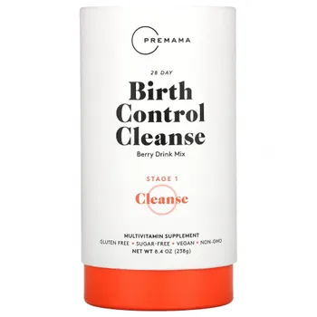 Premama, 28 Day Birth Control Cleanse, Berry Drink Mix, Stage 1, 8.4 oz ( 238 g)