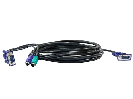 Кабель KVM (КВМ) D-Link DKVM-CB/1.2M, VGA, 1.2 м (DKVM-CB/1.2M/B1A)