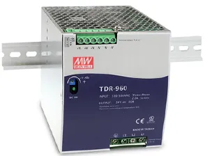 Преобразователь AC-DC сетевой Mean Well TDR-960-48 960Вт, ККМ, 3-х фазный, вход 340…550В AC, 47…63/480…780В DC, выход 48В/20A, рег. вых 48…55В, изоля