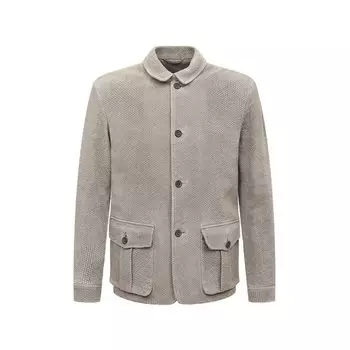 Кожаная куртка Giorgio Armani