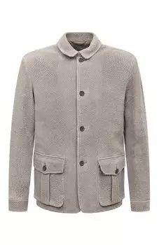 Кожаная куртка Giorgio Armani