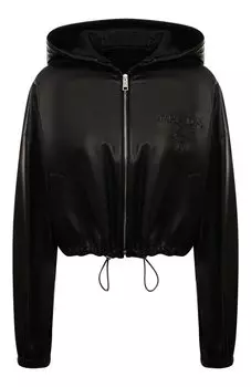 Кожаная куртка Prada