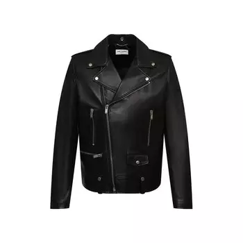 Кожаная куртка Saint Laurent