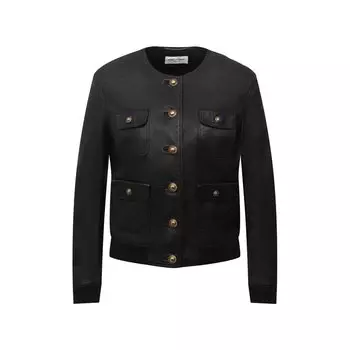 Кожаная куртка Saint Laurent