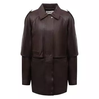 Кожаная куртка Saint Laurent