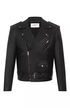 Кожаная куртка Saint Laurent