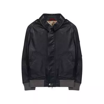 Кожаная куртка Brunello Cucinelli