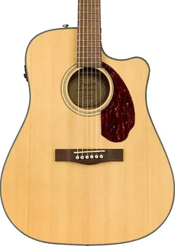 Акустическая гитара Fender CD-140SCE Dreadnought Acoustic-Electric Guitar, Natural w/ Hard Case