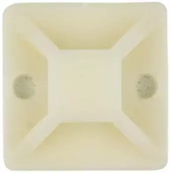 Площадка самоклеящаяся EKF plc-30x30-r (30х30мм.) белая (20шт.)