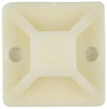 Площадка самоклеящаяся EKF plc-40x40 (40х40мм.) белая (100шт.)