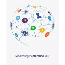 Подписка (электронно) Mindjet MindManager Enterprise MSA (per MindManager Ent. Perpetual Nw and/or Upgrade) Band 100 +