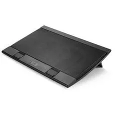 Подставка для ноутбука с охлаждением Deepcool WINDPALFS 17" 382x262x24мм 26.5дБ 2xUSB 2x 140ммFAN 793г черный