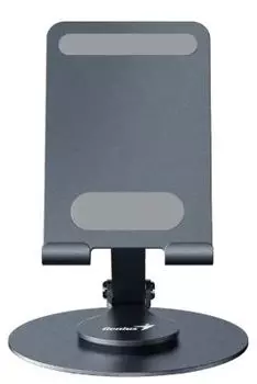 Подставка Genius G-Stand M100 31250022400 для смартфона/люминий/вращение 360°/складная конструкция/серый