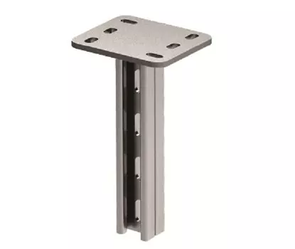 Подвес вертикальный двойной DKC BSD2107HDZ DKC BSD2107HDZ 41х21 мм, длина 700 мм, горячеоцинкованный, "B5 Combitech"