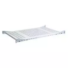Полка для тяжелого оборудования TLK TLK-SHFC-660F-GY 19", Ш437хГ660мм, для шкафа и стойки глубиной 800мм, серая