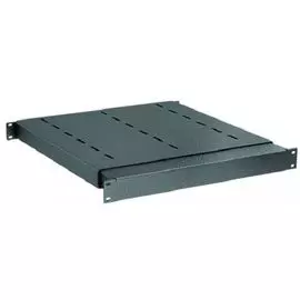 Полка стационарная, регулируемая по глубине DKC R5RERIT810B 19" глубина 450-800мм RAL9005, "RAM telecom"