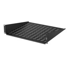 Полка TLK TLK-SHFR-300-BK фронтальная , 19", 2U, глубиной 300мм, крепеж в комплекте, черная