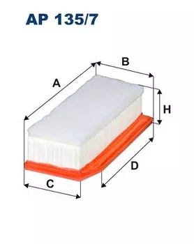 Фильтр воздушный FILTRON AP 135/7