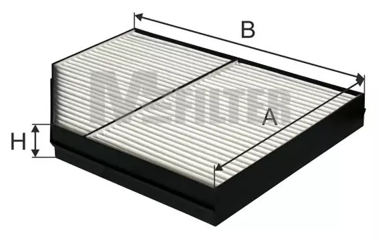 Салонный фильтр MFILTER K9138 MB ActrosII/Antos/Arocs