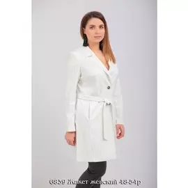 Пиджаки, жакеты 6839 белый