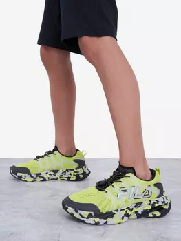Кроссовки для мальчиков FILA Silva Runner, Зеленый